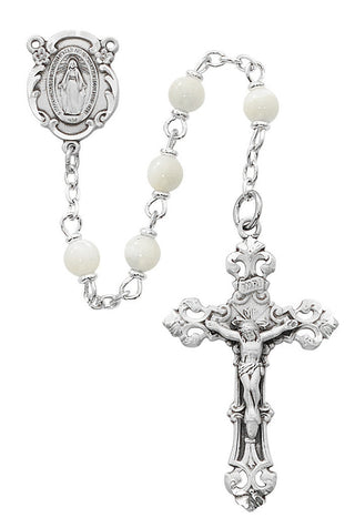 Genuine Mother Of Pearl Rosary
