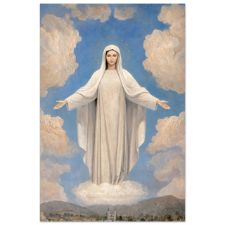 Our Lady of Medjugorje Matte Poster