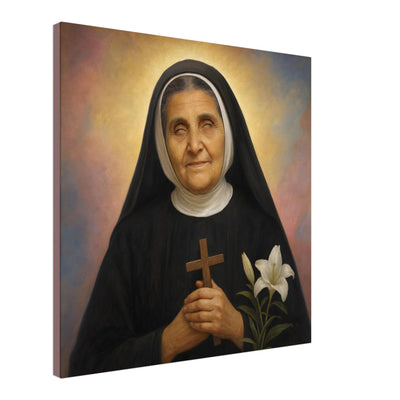 St. Rafqa Pietra Choboq Ar-Rayès - Devotional Canvas