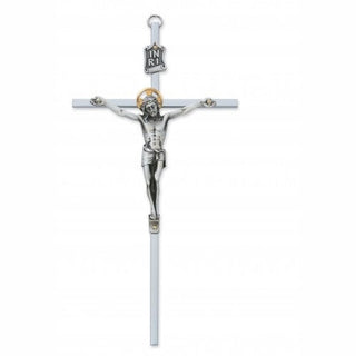  All Silver Crucifix