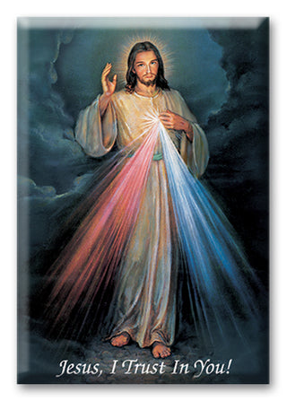Divine Mercy 2"X3"Mini Postcard Mag 10-Pack