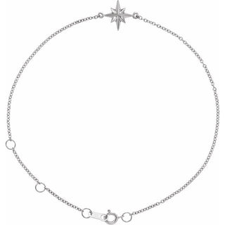 Platinum Star 6 1/2-7 1/2" Bracelet