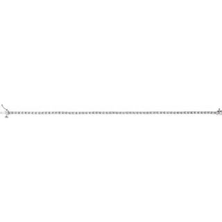 14K White 2 CTW Natural Diamond Line 7 1/4" Bracelet