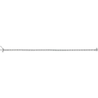 14K White 3 CTW Lab-Grown Diamond Line 7 1/4" Bracelet