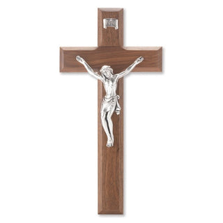 10" Walnut Cruciix