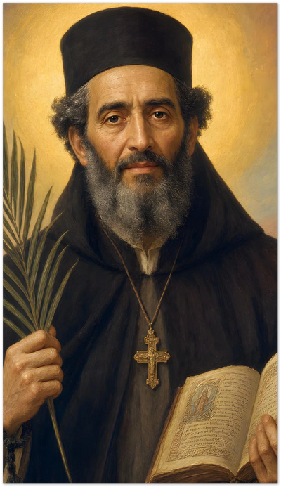 St. Stephen of Mar Saba Holy Cards
