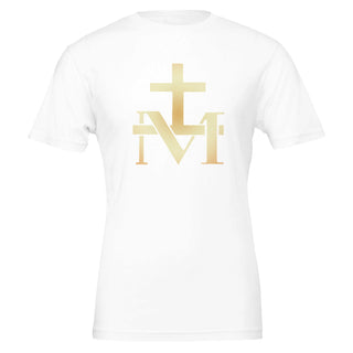Miraculous Medal 'M' and Cross T-Shirt - view 7