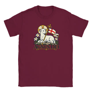 Agnus Dei Gold and Navy T-Shirt - view 8
