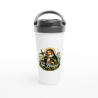 St. Brigid Celtic Travel Mug