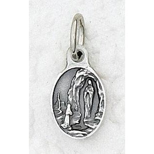 Bulk Lady of Lourdes Oval Bracelet Medals