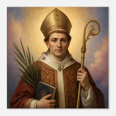 St. Leodegar - Devotional Canvas