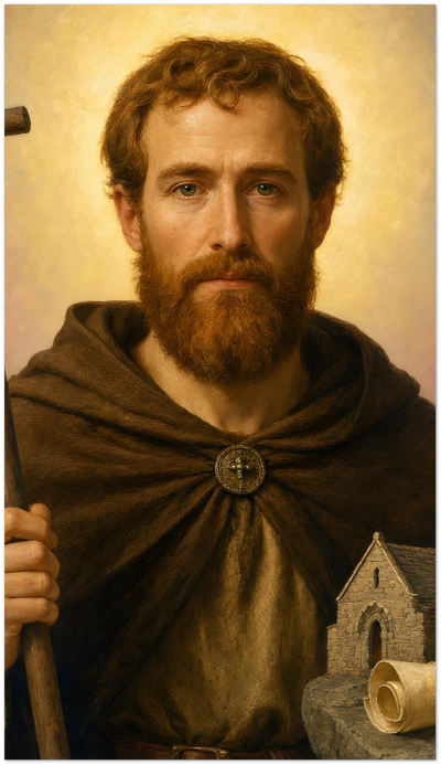 St. Abbán Holy Cards