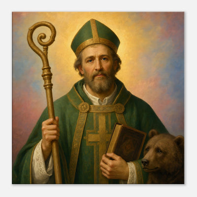 St. Corbinian - Devotional Canvas