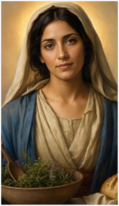 St. Martha Holy Cards