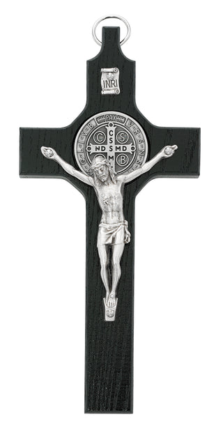 Black Saint Benedict Crucifix