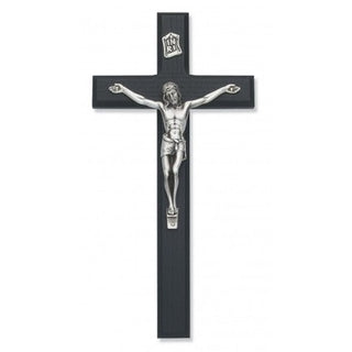  Black Silver Crucifix