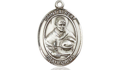 Sterling Silver St. Albert the Great Medal | Medium | Engravable