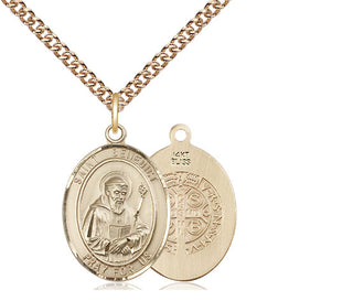 14kt Gold Saint Benedict Medal
