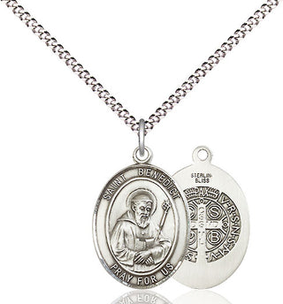 Pewter Saint Benedict Medal Religious Jewelry