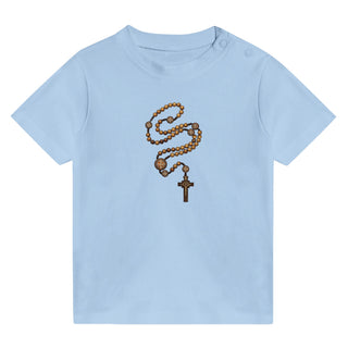 Wooden Rosary Baby T-Shirt