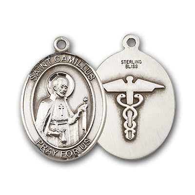 Sterling Silver St. Camillus of Lellis Nurse Pen