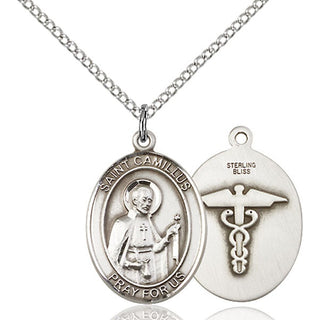 Sterling Silver St. Camillus of Lellis Nurse Pen