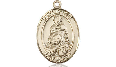 14kt Gold Filled St. Daniel Medal | Medium | Engravable