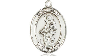 Pewter St. Jane of Valois Medal | Medium | Engravable