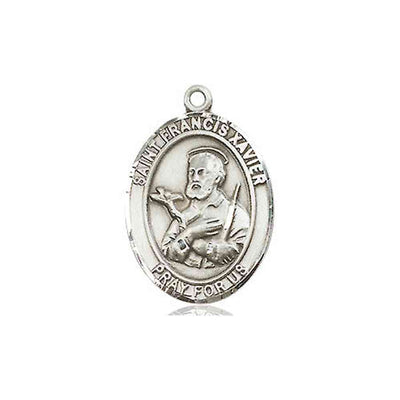 Sterling Silver St. Francis Xavier Medal | Medium | Engravable