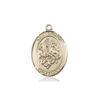 14kt Gold Saint George Paratrooper Medal