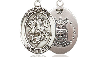 Pewter Saint George Air Force Medal