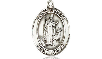 Pewter St. Hubert of Liege Medal | Medium | Engravable