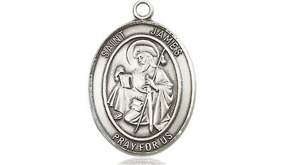 Pewter St. James the Greater Medal | Medium | Engravable