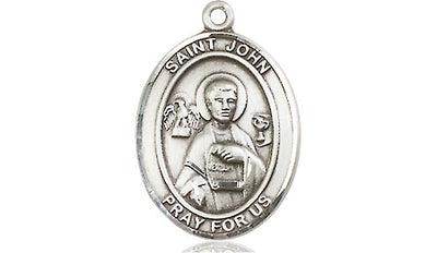 Sterling Silver St. John the Apostle Medal | Medium | Engravable