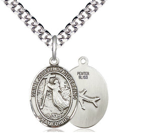 Pewter Saint Joseph of Cupertino Medal Religious Jewelry