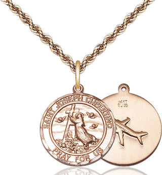 14kt Gold Saint Joseph of Cupertino Medal