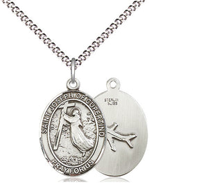 Sterling Silver Saint Joseph of Cupertino Medal Religious Jewelry