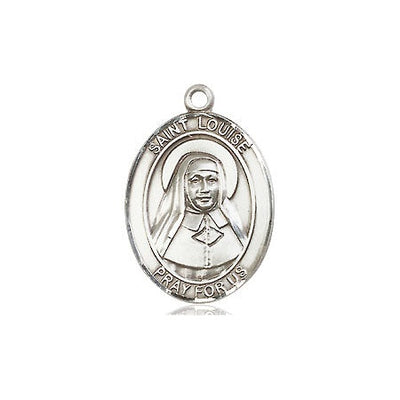 Sterling Silver St. Louise de Marillac Medal | Medium | Engravable