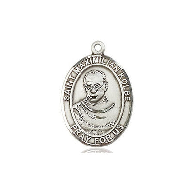 Pewter St. Maximilian Kolbe Medal | Medium | Engravable