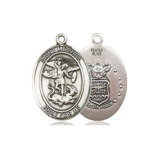 Pewter Saint Michael Air Force Medal
