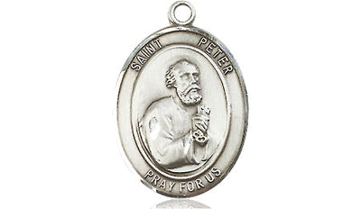 Pewter St. Peter the Apostle Medal | Medium | Engravable