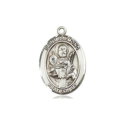 Sterling Silver St. Raymond Nonnatus Medal | Medium | Engravable