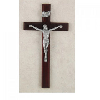  Beveled Cherry Crucifix