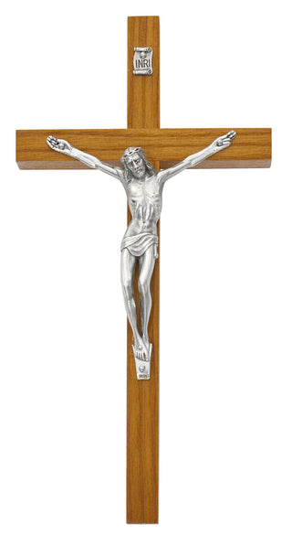 8-inch Walnut crucifix bagged