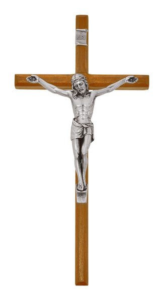 10-inch Walnut Crucifix