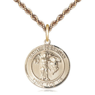 14kt Gold Filled Scapular Medal Religious Jewelry