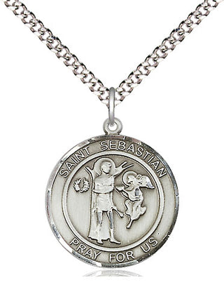 Pewter Scapular Medal Religious Jewelry