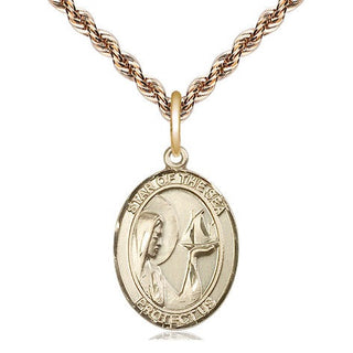 14kt Gold Filled Our Lady Star of the Sea Medal Religious Jewelry Engraved Catholic Saint Jewelry