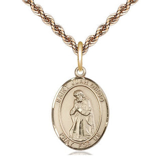 14kt Gold Saint Juan Diego Medal