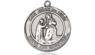 Pewter Santa Teresita Medal Engraved Catholic Saint Jewelry